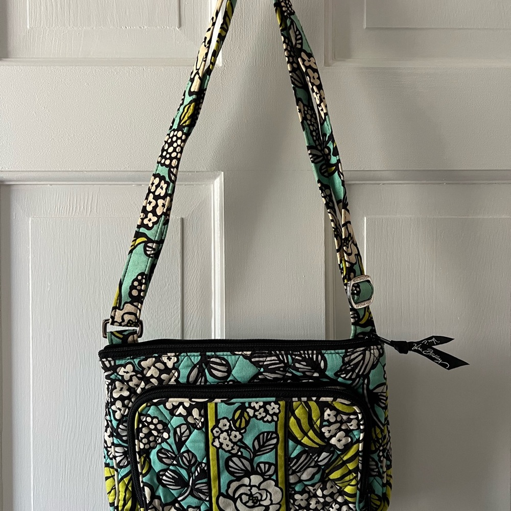 Vera Bradley Floral Patterned Shoulder Bag